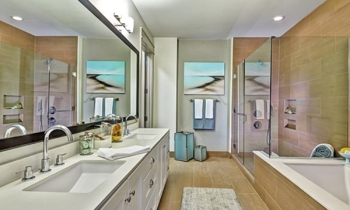 Bath with oversized soaking tub and shower - Relax in Style at Brady